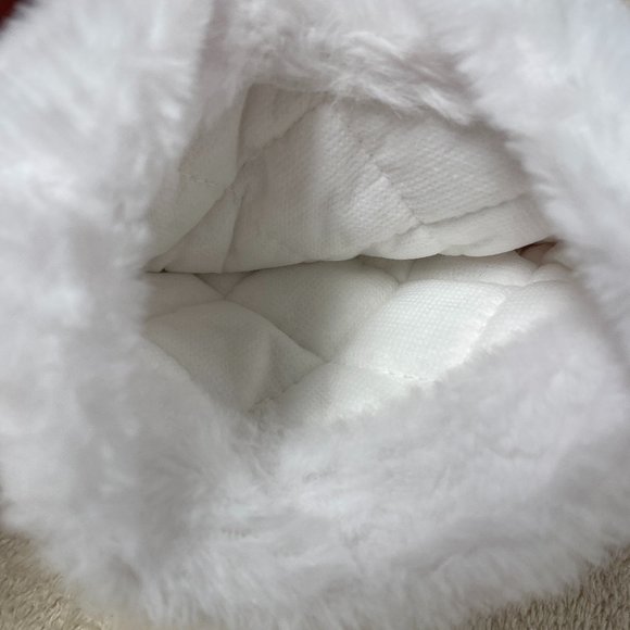 Funny Christmas Pot Holder Stocking and Glasses with Beard, Eyebrows - Picture 5 of 9